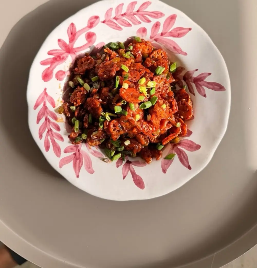 A house special from the kitchen at Café Auberge, Jaipur